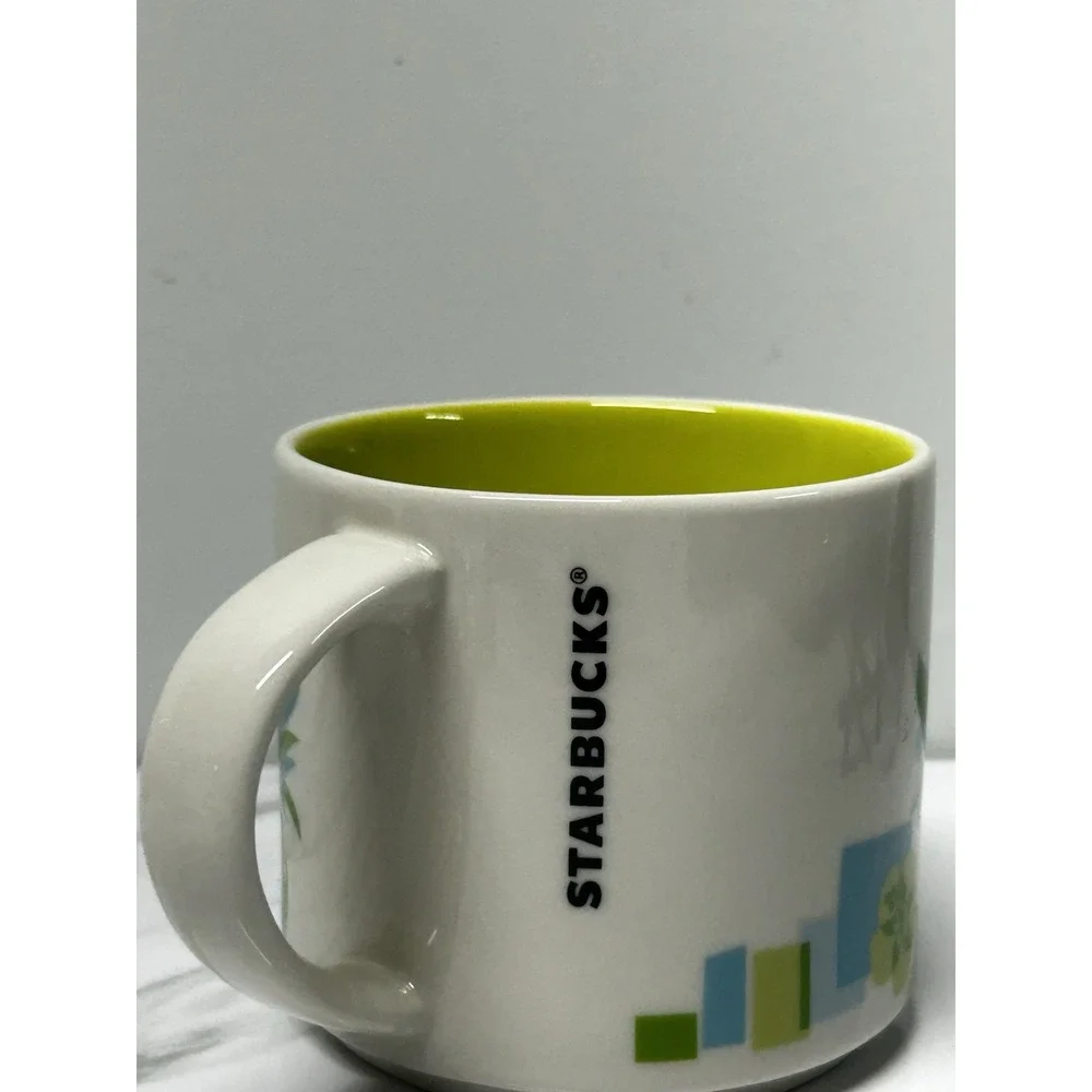 Waikiki Hawaii Beach Starbucks Mug Skyline 2013 Coffee Cup You Are Here 14oz